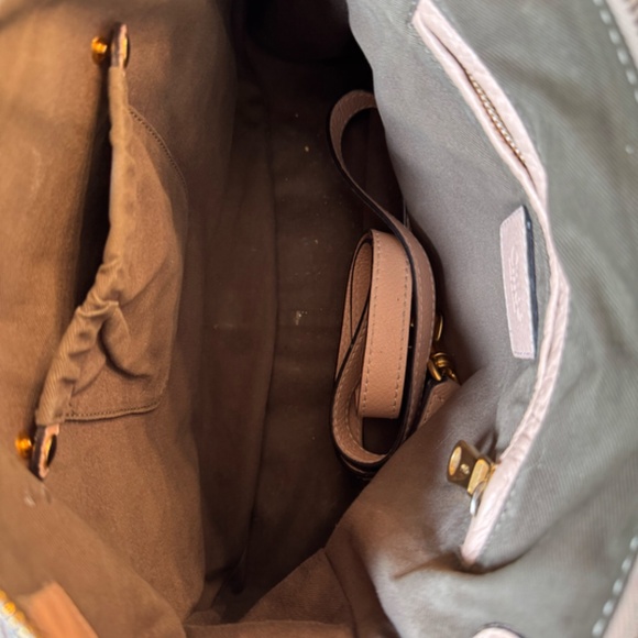 Chloe Medium Marcie Calfskin Blush Pink Leather Handbag Authentic Used - Picture 6 of 7